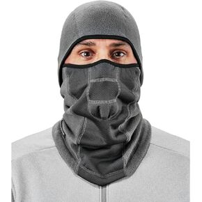 Ergodyne N-Ferno 6823 Balaclava Ski Mask, Wind-Resistant Face Mask, Hinged Design to Wear as Neck Gaiter