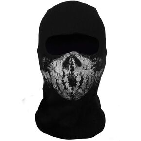 Surprise Mask Skull for Ghost Motorcycle Mask Face Mask Black