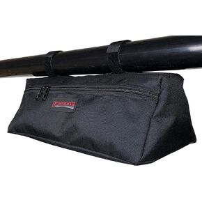 UTV Medium Triange Bag for Roll Bar Dimensions 14" L x 6" W x 5" H Side by Side Pack SxS Luggage Gear Storage ATV Accessories Roll Bar Cage Overhead Rail Railing Organizer Cargo