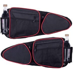 Xintre Side Door Bags for RZR with Removable Knee Pad, Front Door Side Storage Bag for Polaris RZR XP, XP4, Turbo, Turbo S, S 900, S 1000, 2014-2022 (Xintre010)