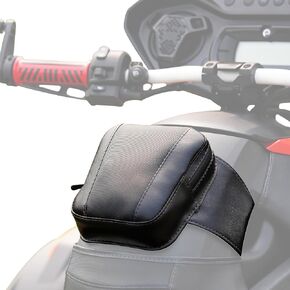 Ballistic Tank Pouch For 2019+ Can-Am Ryker Storage Waterproof Zipper H40-402CBK By Show Chrome