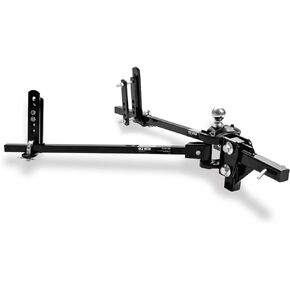 Fastway e2 2-Point Sway Control Trunnion Hitch, 92-00-1065, 10,000 Lbs Trailer Weight Rating, 1,000 Lbs Tongue Weight Rating, Weight Distribution Kit Includes Standard Hitch Shank, Ball is Included