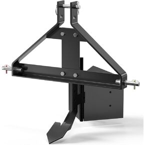 Middle Buster for Category 1, Heavy Duty Middle Buster Plow 3 Point Hitch Tractors Steel Furrowing Plow, Mechanical Plowing(Include 1 Ditch Blade,2Pices Plow Blade)