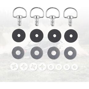 Kemimoto X3 Roof Pins Quick Release Bolts Compatible with 2017 2018 2019 2020 2021 2022 2023 2024 Can Am X3/ X3 Max- Set of 4 Replace OEM #715003815
