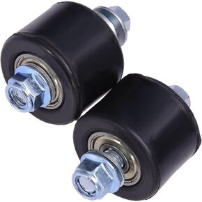 Black Chain Roller Guide Set Lower Compatible with Yamaha YFZ 350 Banshee 1987-2006