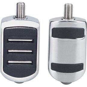 WOWTK 2 x Heel/Toe Shifter Pegs for Harley All models Touring Road King Road Glide Street Glide Electra Glide and 2008-later Trike,FL Softail Iron 883 1200 XL1200 XL883,Chrome