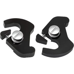 PBYMT Black Detachable Mounting Luggage Rack Latch Clips Compatible for Harley Davidson Softail Sportster Touring Street Glide Road King Electra Glide 1986-2024