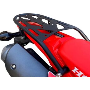 PMRACKS CRF300L Rally Rear Rack (2021-Present) - Honda CRF 300L Motorcycle Luggage Rack CRF Rally 2021 2022 2023 Rear Cargo Carrier - CRF300L Accessories