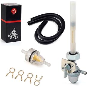 Fuel Petcock Vavle For Honda Big Red 250 ATC250 ATC250ES ATC250SX ATC350X 1985 1986 1987 FourTrax 200 TRX200SX FourTrax 250 1985-1992 FourTrax 300 TRX300 TRX300FW 1988-2000 16950-HC4-840