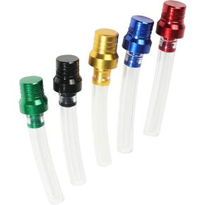 5PCS Motorcycle Gas Tank,Motorcycle Fuel Tank Air Vent Gas Cap Fuel Gas Tank Cap,Car Accessories Breathing Tube Hose Two-Way Fuel-Saving Breather Cap for All Off-Road Motorcycle,ATV,Dirt Bike