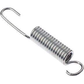 AlveyTech Kickstand Spring for Monster Moto MM-B80 80cc, Motovox MBX10, & MBX11 Mini Bikes - Chrome Universal Replacement Side Kick Stand Spring, fit Dirt Pit Road Dirtbike Bike Motorcycle Parts