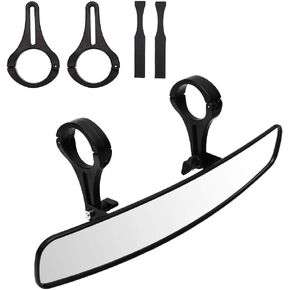 15" Wide Rear View Race Mirror Convex Mirror with 1.75" Clamp for UTV Compatible with Polaris RZR800 1000 XP900 1000 S