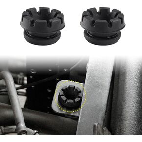 مجموعة حلقات تثبيت المقعد متوافقة مع ملحقات Polaris ACE RZR Ranger Sportsman Crew 500 700 800 XP 4x4 2004-2019 لـ #5412507 (قطعتان)
