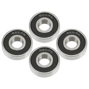 YOXUFA Front Rear Mini Bike Wheel Bearing for Predator 212cc Coleman CT200U CT200U-EX BT200X Baja Warrior MB200 MB165 Massimo Hensim 196cc 6.5hp Motor 6202RS Parts