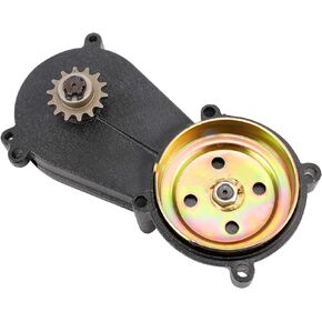 NovelBee Motorcycle Transmission Gear Box for 47CC 49CC 2-Stroke Engine Mini Pocket Bike (Silver)