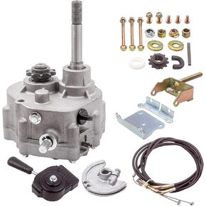 maXpeedingrods Go Kart Forward Reverse Gearbox Kit 212cc for 2HP-13HP Engine 4 Stroke Only Works with 30 Series Torque Converter 3 Shift Modes #35 Chain Go Karts Accessories Go Kart Transmission
