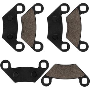 Brake Pads Front and Rear Compatible with Polaris Sportsman 850 550 500 X2 XP Touring 2009 2010 2011 2012 2013 2014 2015 2016 2017 2018