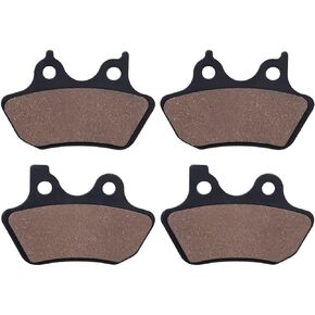 Sintered Brake Pads for Harley Davidson Softail FLSTCI FLSTC Heritage Classic 2000-2007/Davidson FXST Softail Standard 2000-2007 / FXSTB Night Train 2000-2007/ FXSTBI Night Train 2001-2006