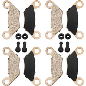 Front Rear Brake Pads Sintered for Sportsman X2/XP/Touring/High Lifter Scrambler-1000-XP ATP 330/500, OEM# 2207835 2204088 2205606 2203452 2203792