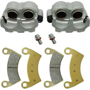 M MATI Rear Left Right Brake Caliper Pads for Polaris RZR 1000 XP, RZR Turbo, RZR RS1, RZR 900 4-Seater 1912141 1912142 1912478 1912479