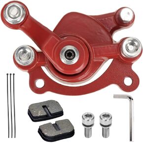 FVRITO Front Disc Brake Caliper and Pad for MBX10 MBX11 80cc MM-B80 105cc MM-B105 CT100U CC100X Trail Mini Bike 47 49cc Mini ATV Gas Scooter Dirt Pocket Bike