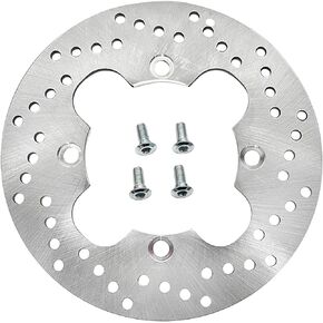M MATI Rear Brake Disc Rotor with Stud Bolt for Honda TRX400 TRX400EX Sportrax 1999-2008 TRX400X 2009 2012-2014 43251-HN1-003 90105-MK5-000