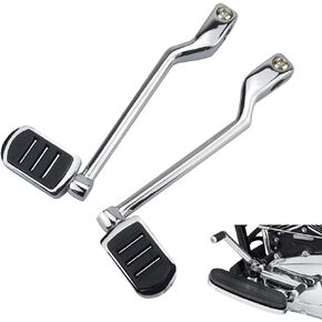 WOWTK Heel Toe Shift Pegs, Front and Rear Levers w/Shifter Pegs for Harley 1986-2017 FL Softail,1988-2023 Touring Road King Road Glide Street Glide Electra Glide and 2008-later Trike Models