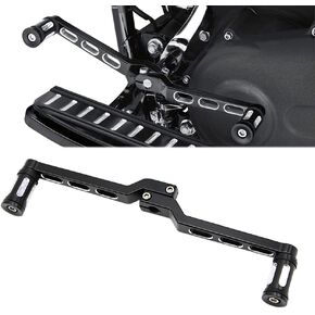 Motorcycle Heel Toe Gear Shift Lever + Shift Peg for Harley FL Softail/Touring Electra Glide Road King Road Glide FLHX Street Glide/Tri Glide Trikes Shifter Levers (Black)