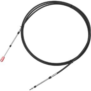 uxcell 1pcs 13ft 157 Inch Marine Type 3300/33C Throttle Shift Remote Control Box Cable with Clevis for Yamaha Outboard Engine Boat Motor Steering System Blue
