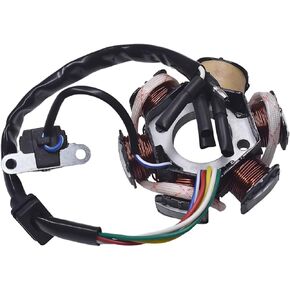 6-Coil 5 Wires Pole Magneto Flywheel Stator For 50cc 90cc 110cc 125cc PIT Quad Dirt Bike ATV Buggy