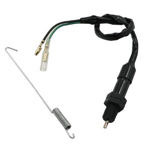 AUTOVIC Motorcycle Universal Rear Brake Light Switch with Spring Kit for Honda Kawasaki Suzuki Yamaha Quad Bikes ATVs Scooters