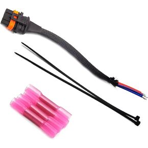 DEVMO 4 Pin T-Bap Temp/Baro Sensor Wires Replacement Harnesses Compatible with Polaris Ranger Sportsman 700 750 800 EFI's Repair Wiring Harness