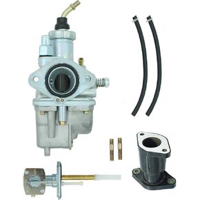 Carburetor fit for Yamaha Breeze 125 1989-2004 Grizzly 125 YFM125 YFM125G Carb 2004-2013 with Intake Manifold Boot/Fuel Valve Petcock Switch in Saudi Arabia
