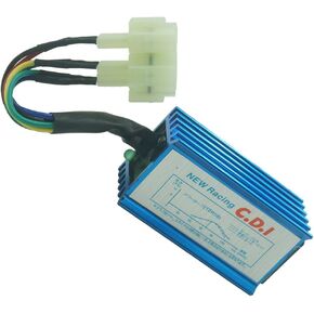 Glixal ATMT1-147 GY6 High Performance Racing Blue CDI Box 50cc 125cc 150cc 139QMB 152QMI 157QMJ Chinese Scooter Moped Go Kart ATV Quads No Rev Limit