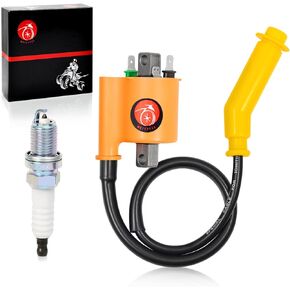 Ignition Coil & Spark Plug and Cap For Honda 420 ATV Rancher 420 TRX420 PFA/FPM/FA/FPE/TE/TM/FE/FM 2007-2013 30510-HP5-601 30700-MBN-671