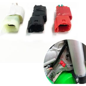 3 COLORS DFI Map Wire Lead Coupler For KAWASAKI KX250 KX250F KX250XC KX450 KX450F KX450SR KX450X WIRE-LEAD,MODE SELECT,BLACK WIRE-LEAD,MODE SELECT,WHITE CHASSIS ELECTRICAL EQUIPMENT