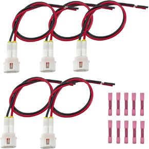 ALTBET 5pcs Accessory Power Lead Kit Compatible with Yamaha Wolverine RMAX and 850 X2 X4 RMAX2 RMAX4 Replace B4J-H25B0-V0-00
