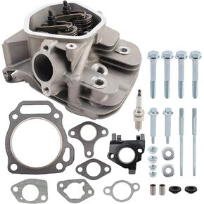 AUTOKAY Assembled Cylinder Head Rockers Valves Springs for Honda GX340 GX390 11HP 13HP Replace 12200-ZF6-406 12391-ZE2-000 12251-ZE3-800 12310-ZE3-791