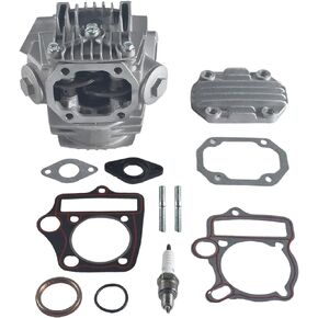 New 52.4mm Cylinder Head Valves kit fit for 4 Stroke Chinese TaoTao Coolster 110cc Engine ATV Go Kart Pit Quad Dirt Bike