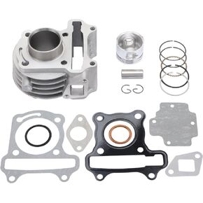 GOOFIT Cylinder Kit for 4 Stroke GY6 49cc 50cc ATV Scooter 39mm Bore