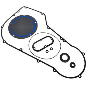 Primary Cover Gasket Kit Compatible with Harley-Davidson Dyna & Softail Fat Boy Heritage Springer Night Train 1994-2005