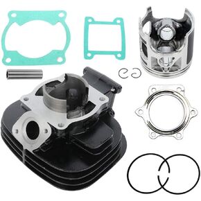 ECCPP New Cylinder Piston Ring Gasket for 1988-2006 for Yamaha Blaster 200 YFS 200 Compatible fit for Cylinder Piston Gasket Top End Kit