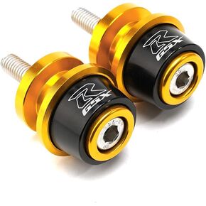 Motorcycle Swing Arm Spools Sliders, CNC Swing Arm Stand Screw, Swingarm Stand Paddock Compatible for Suzuki GSXR1000 GSXR1300 GSXR600 GSXR750 GSXR 125 GSXR 150 (Red)