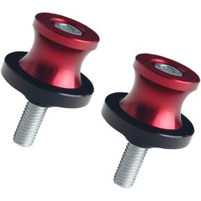 JGR Black M8X1.25 8MM Motorcycle Swing Arm Spools Sliders CNC Swingarm Stand Screw Compatible for Ducati Triumph Kawasaki BMW Suzuki Honda