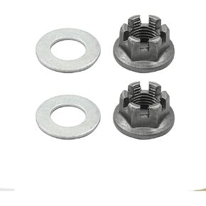 Motoparty Rear Axle Hub Castle Nut Washer For Yamaha ATV Banshee 350cc Blaster 200cc Warrior 350 Raptor 350 660 YFZ 450 Breeze MOTO-4 Grizzly 125 Rear Axle Castle Nut,Replacement for 90171-14037-00