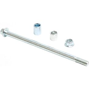 Minho 10mm 175mm Front Rear Axle with Bushing 6mm 15mm 20mm Fit for Motorcycle Pit Dirt Bike Moped Scooter QUAD ATV Mini Bike Parts
