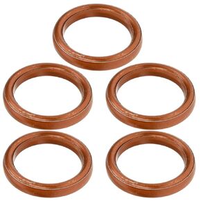 HIAORS Pit Dirt Bike Exhaust Crush Gasket 50cc 110cc 125cc 140cc 150cc 160cc 32x24.5mm Parts 5pcs