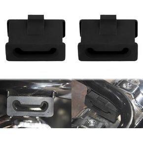 Rubber Muffler Mount Set Fits for Harley Davidson Touring/Road King/Road Glide/Electra Glide/Street Glide/CVO (Replace: 65724-85) (Mufflers)
