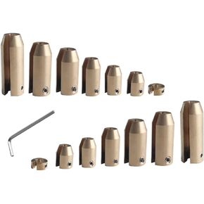 DEWHEL 14 Pack Brass Motorcycle Reusable Wheel Spoke Balance Weights Refill Kits Compatible with Super Moto,Dual sport,metric cruisers,vintage,or any other spoked wheels
