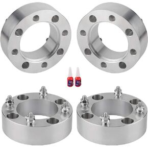 2 inch 4x137 Wheel Spacers for CAN-AM Bombardier Outlander Commander Kawasaki Mule, 4PCS 4x137mm Wheel Spacer with 10x1.25 Studs & 110mm Bore
